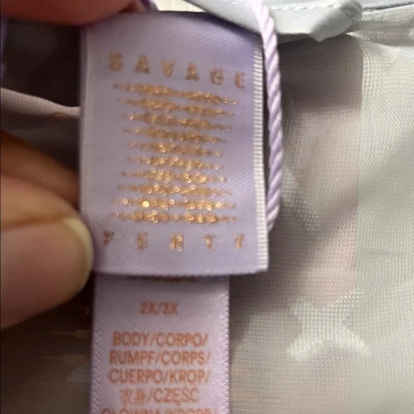 🔥🔥🩶🩶Savage X Fenty Sheer SEXY Gray Robe‼️ - Picture 4 of 9